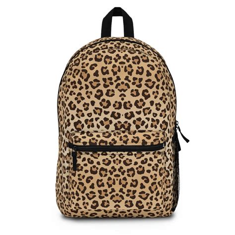 cheetah print backpack